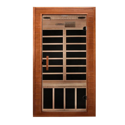 Retails- Dynamic "Avila" 1-2-person Low EMF FAR Infrared Sauna DYN-6103-01