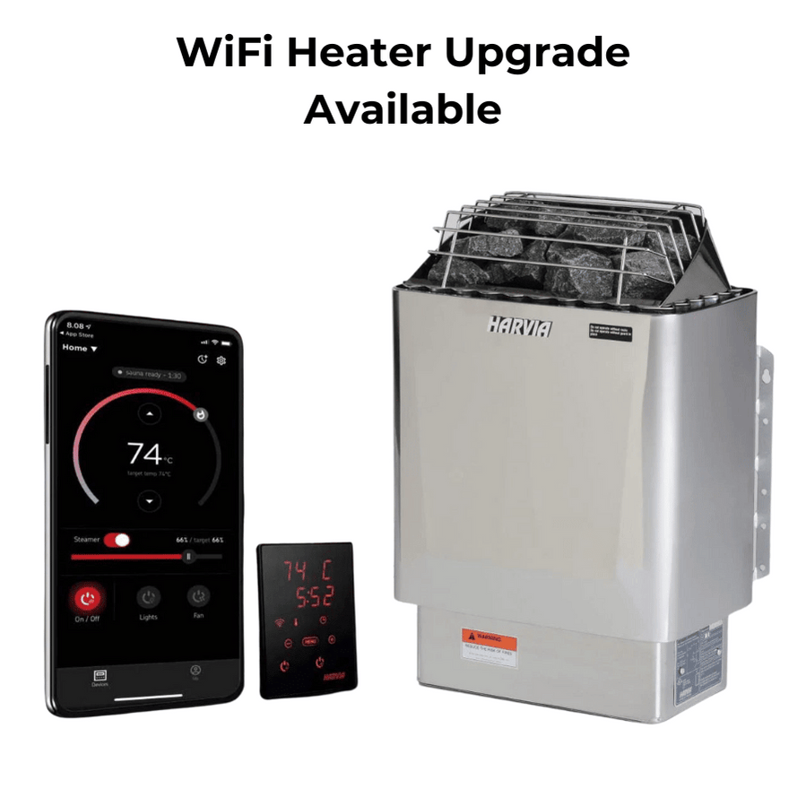 Retails- Golden Designs "Gargellen" 5 Person Hybrid Outdoor Sauna GDI-8125-01