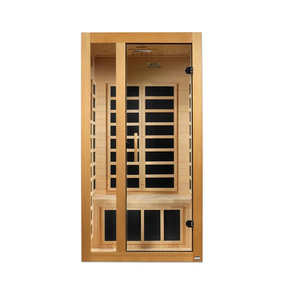 Retails- Dynamic "Gracia" 1-2-person Low EMF FAR Infrared Sauna DYN-6119-01
