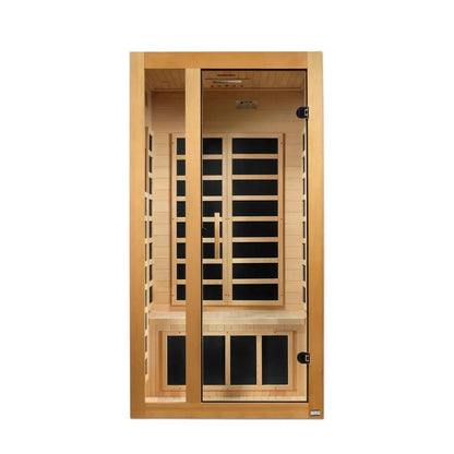 Retails- Dynamic "Gracia" 1-2-person Low EMF FAR Infrared Sauna DYN-6119-01