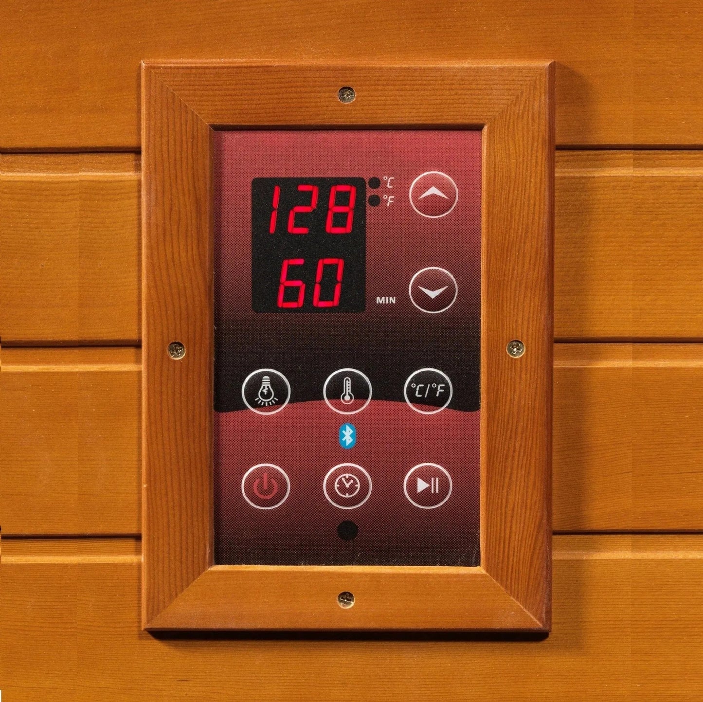 Retails- Dynamic "Santiago" 2-person Full Spectrum Near Zero EMF FAR Infrared Sauna DYN-6209-03 FS