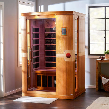 Retails- Dynamic "Venice" 2-person Low EMF FAR Infrared Sauna DYN-6210-01