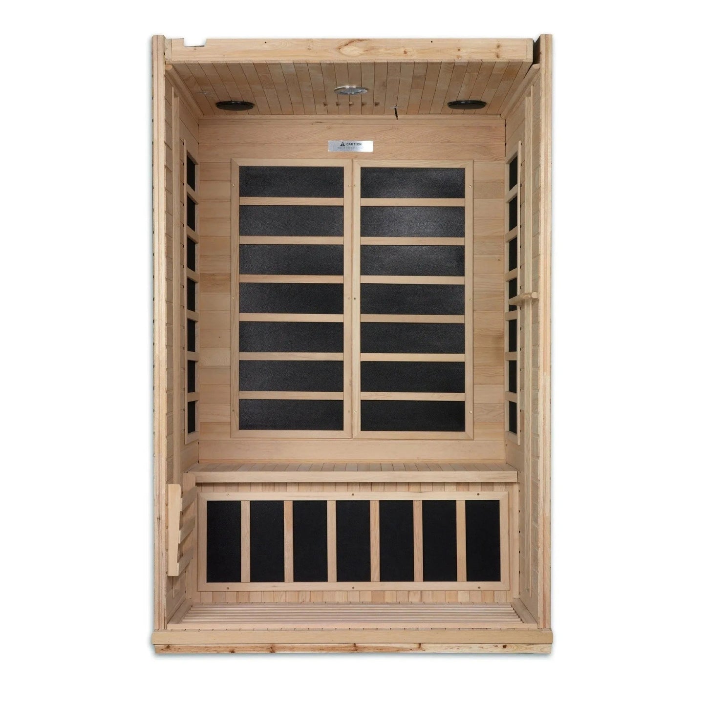 Retails- Dynamic "Venice" 2-person Low EMF FAR Infrared Sauna DYN-6210-01