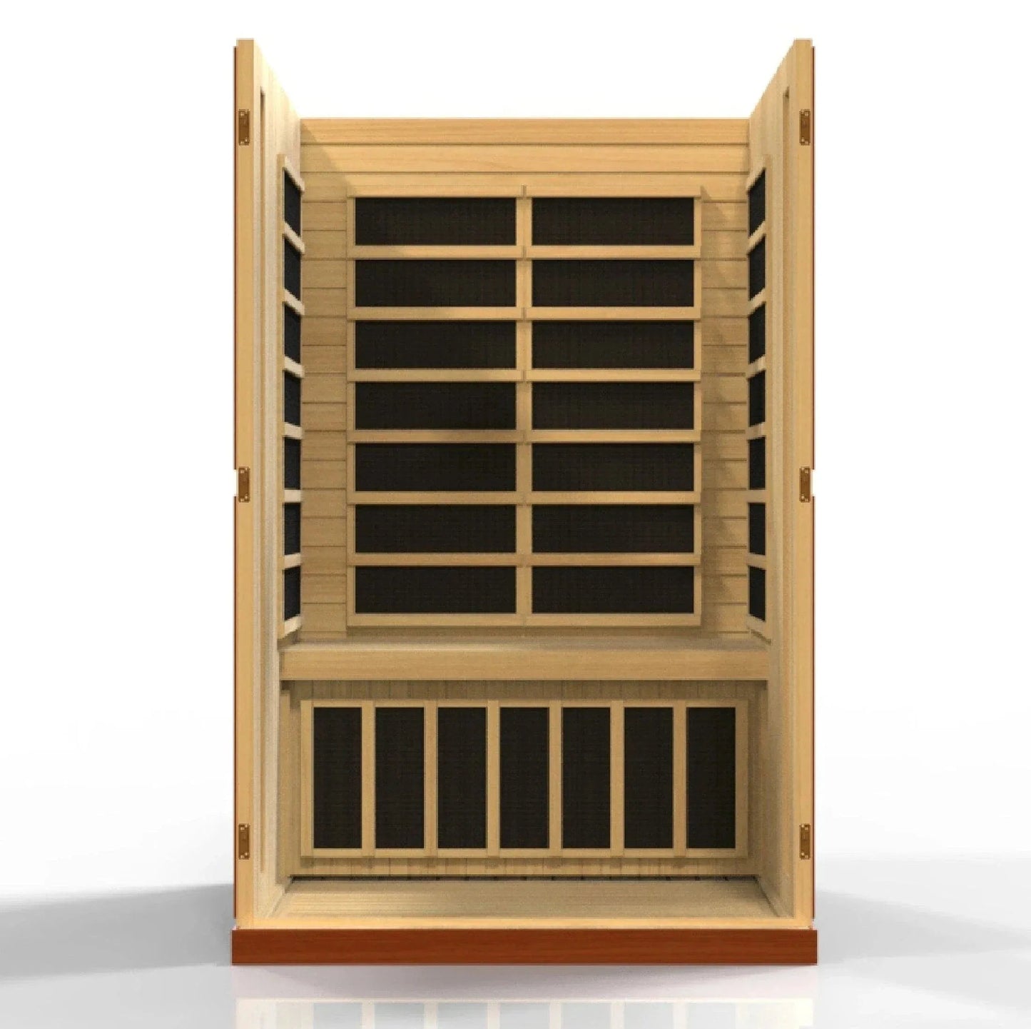Retails- Dynamic "Vittoria" 2-person Low EMF FAR Infrared Sauna - DYN-6220-01
