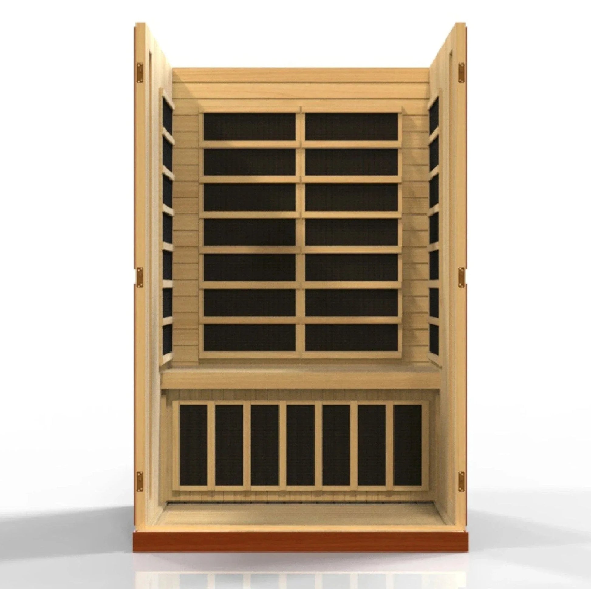Retails- Dynamic "Vittoria" 2-person Low EMF FAR Infrared Sauna - DYN-6220-01