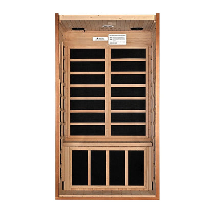 Retails- Dynamic Avila Elite 1-2-person Ultra Low EMF FAR Infrared Sauna - DYN-6103-01 Elite