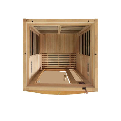 Retails- Dynamic Barcelona Elite 1-2-person Ultra Low EMF FAR Infrared Sauna - DYN-6106-01 Elite