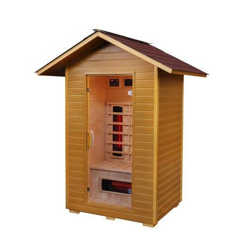 Retails- Sunray Burlington 2-Person Outdoor Infrared Sauna 200D