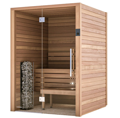 Retails- Auroom Cala Glass Cabin Sauna Kit
