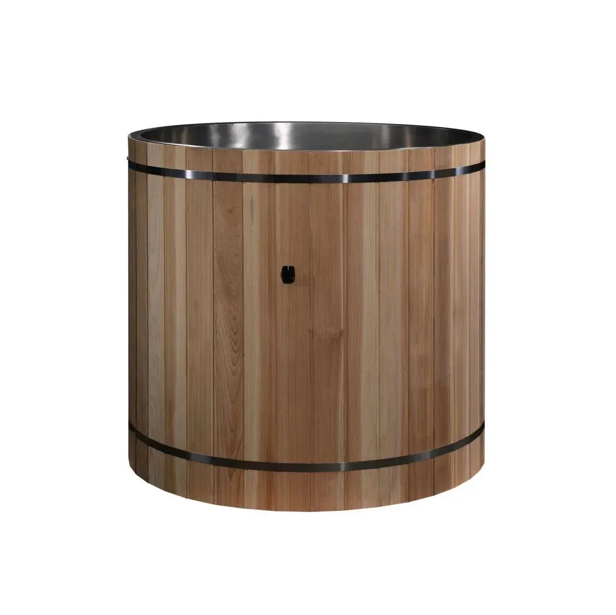 Retails- Dynamic Cold Therapy Stainless Steel Plunge Tub with Pacific Cedar
