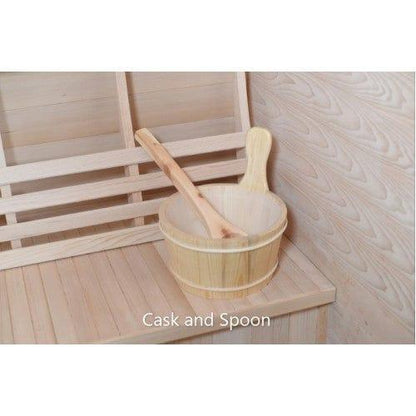 Retails- Sunray Eagle 2-Person Outdoor Traditional Sauna 200D1