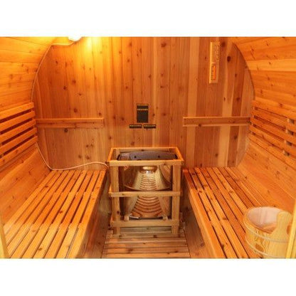 Retails- Sunray Galley 4-Person Traditional Barrel Sauna 400SH