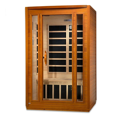 Retails- Dynamic San Marino Elite 2-person Ultra Low EMF FAR Infrared Sauna - DYN-6206-01 Elite