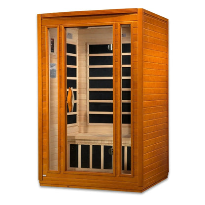 Retails- Dynamic San Marino Elite 2-person Ultra Low EMF FAR Infrared Sauna - DYN-6206-01 Elite