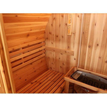 Retails- Sunray Solace 2-Person Traditional Barrel Sauna 200SH