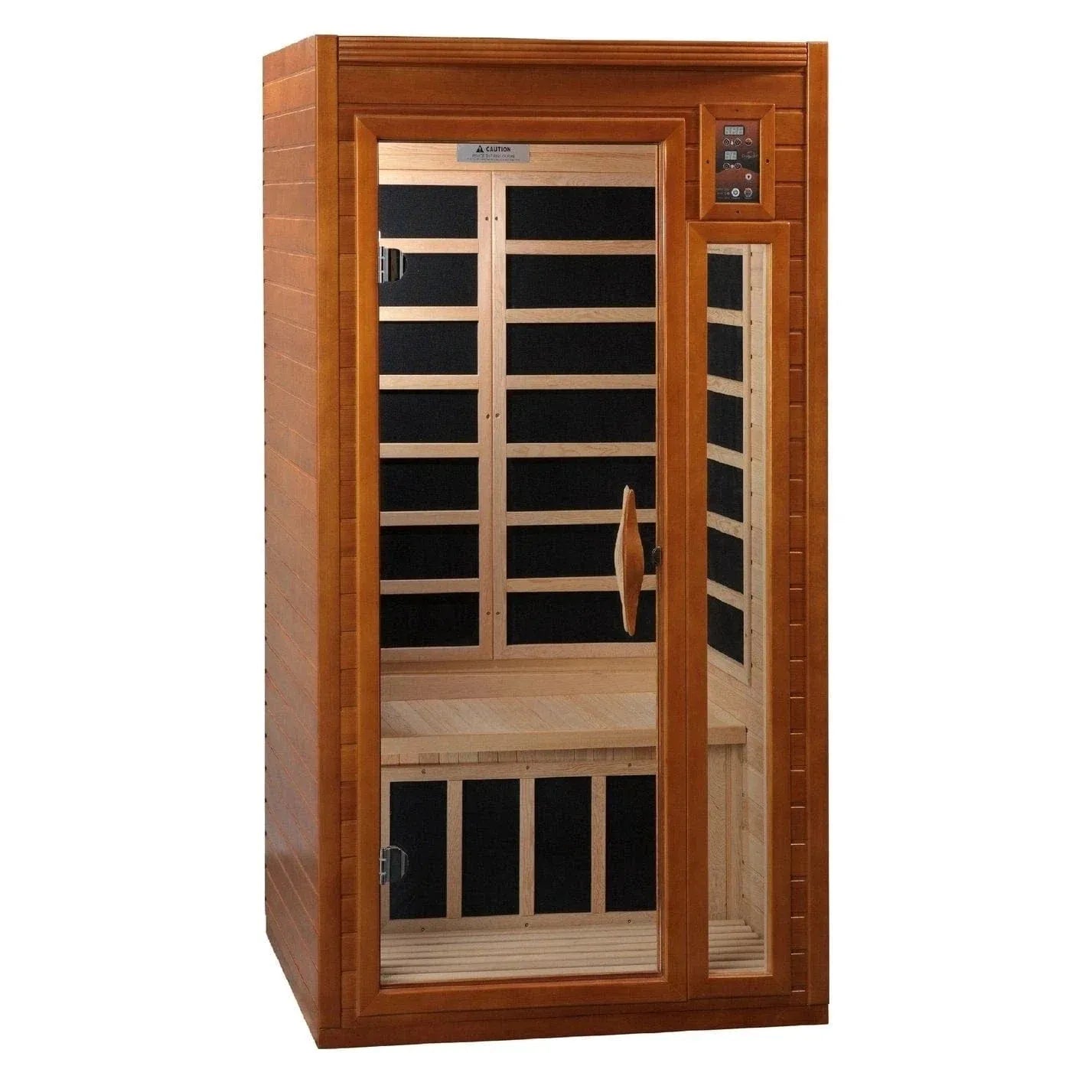 Retails- Dynamic "Barcelona" 1-2-person Low EMF FAR Infrared Sauna DYN-6106-01