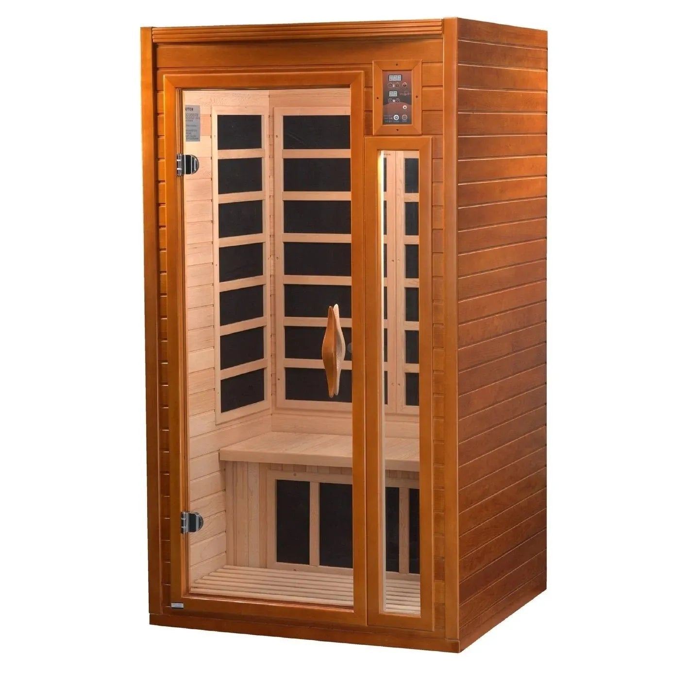 Retails- Dynamic "Barcelona" 1-2-person Low EMF FAR Infrared Sauna DYN-6106-01