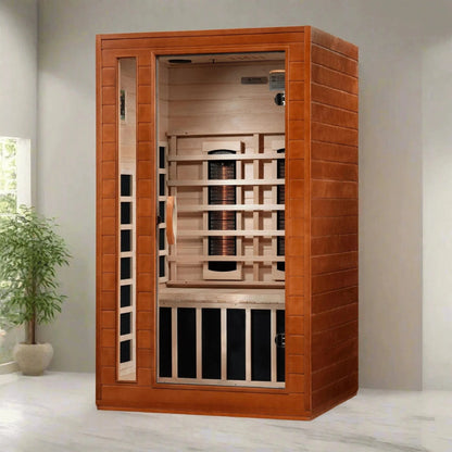 Retails- Dynamic "Cordoba" 2-Person Full Spectrum Near Zero EMF FAR Infrared Sauna DYN-6203-02 FS