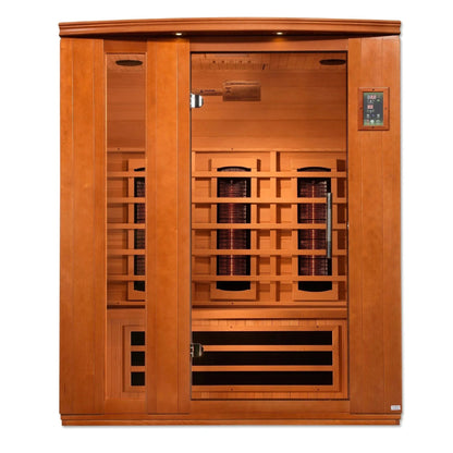 Retails- Dynamic "Lugano" 3-Person Full Spectrum Near Zero EMF FAR Infrared Sauna DYN-6336-03 FS