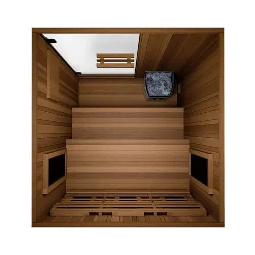Retails- Finnmark FD-4 Trinity Infrared and Traditional 2-Person Hybrid Sauna